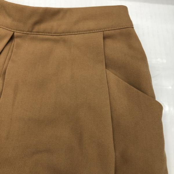 イーハイフンワールドギャラリー E hyphen world gallery パンツ  ボトムス パンツ ガウチョパンツ FREE 無地 茶 / ブラウン /  レディース USED 古着 中古 10025341