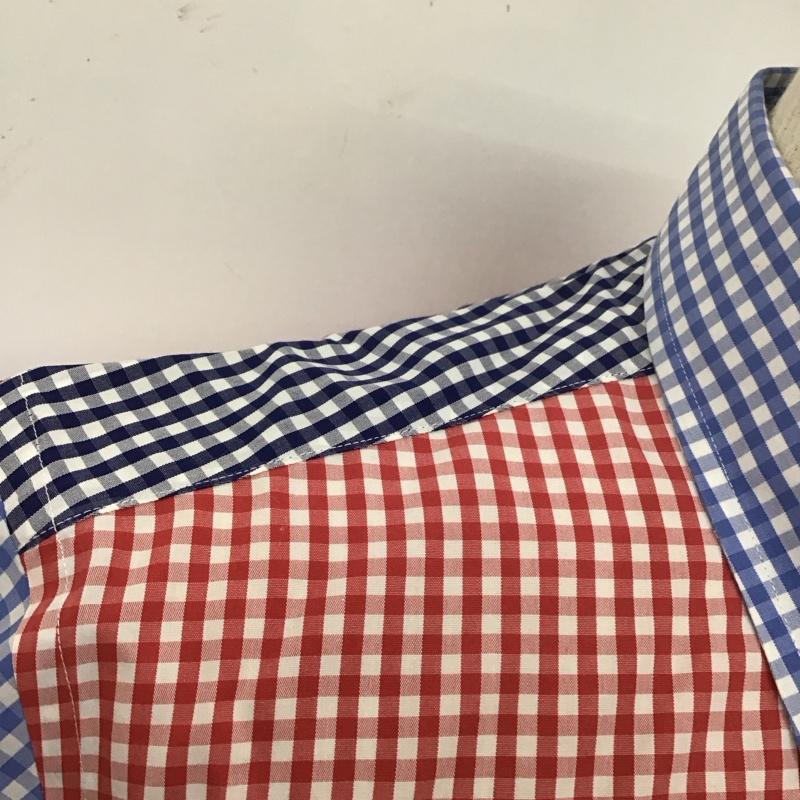 ブルックスブラザーズ BROOKS BROTHERS シャツ、ブラウス 半袖 半袖シャツ チェックシャツ ボタンダウンシャツ S チェック マルチカラー / マルチカラー /  メンズ USED 古着 中古 10111122