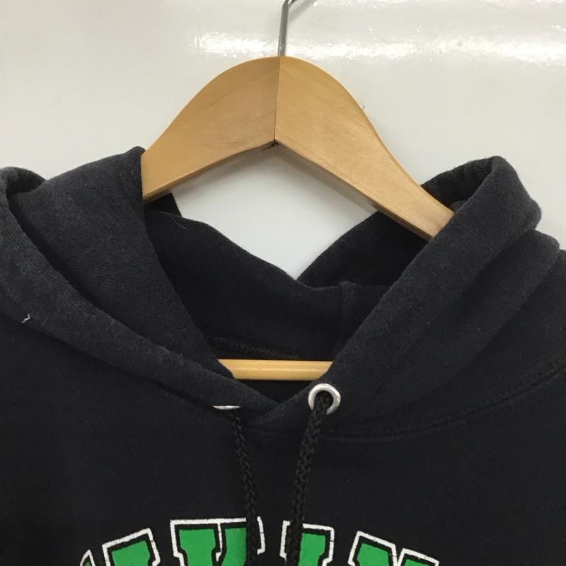 チャンピオン Champion パーカー 長袖 長袖パーカー プルオーバーパーカー スウェット M ロゴ、文字 紺 / ネイビー /  メンズ USED 古着 中古 10148516