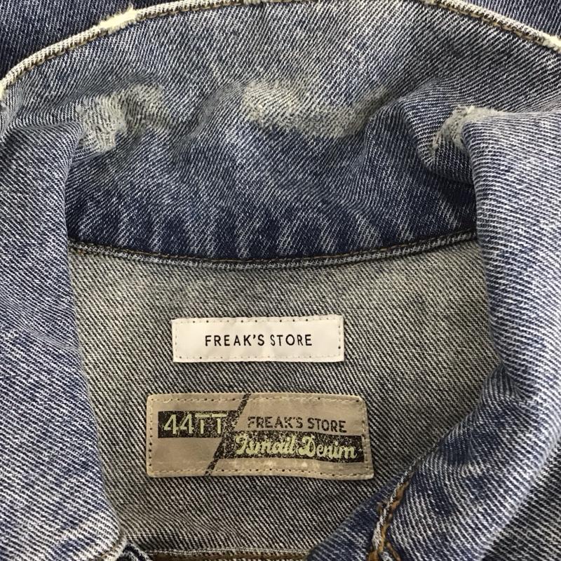 フリークスストア FREAK S STORE ジャケット、上着 ジャケット、ブレザー 223-1530 デニムジャケット Gジャン M ダメージ加工 青 / ブルー /  メンズ USED 古着 中古 10111878