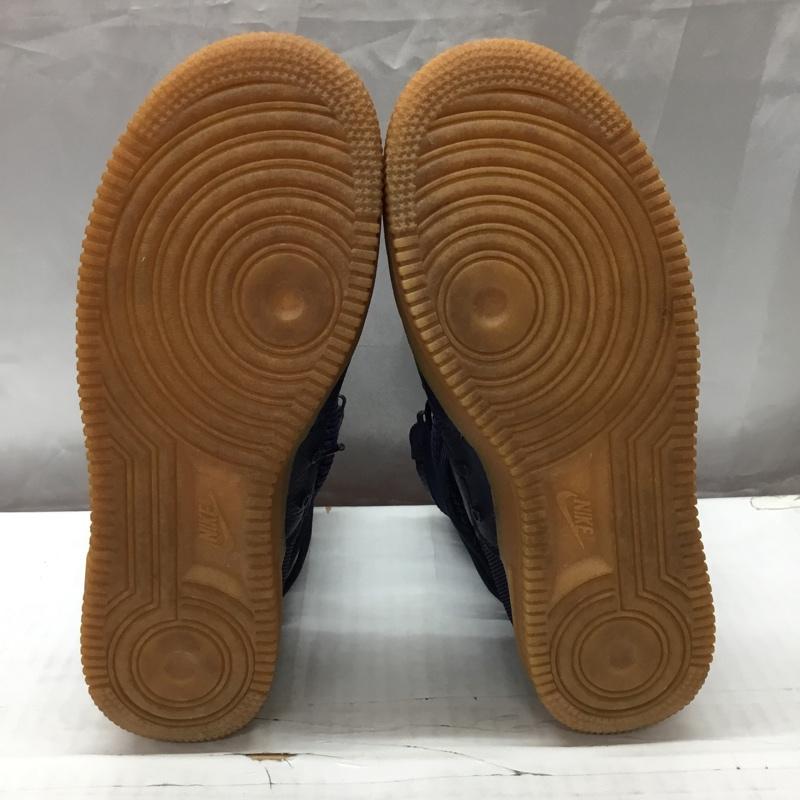ナイキ NIKE スニーカー スニーカー 864024-400 SF AF1 25cm 25.0cm ロゴ、文字 紺 / ネイビー /  レディース USED 古着 中古 10110161