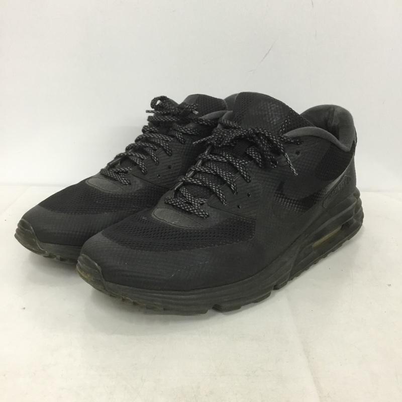 ナイキ NIKE スニーカー スニーカー 653604-992 Air Max 90 Lunarlon 30cm 30.0cm ロゴ、文字 黒 / ブラック /  メンズ USED 古着 中古 10141599