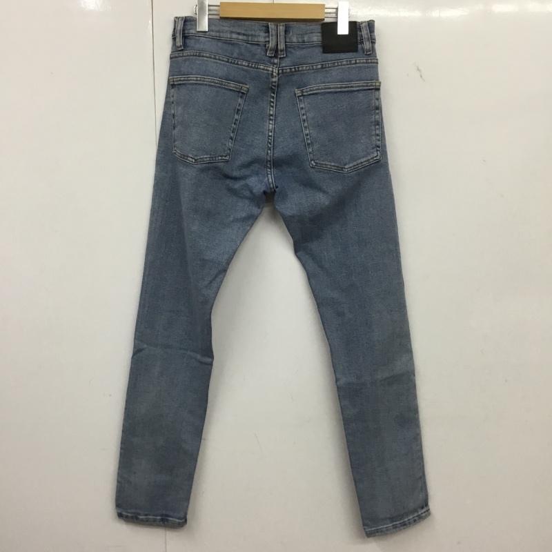 ザラ ZARA パンツ デニム、ジーンズ 40 無地 水色 / ライトブルー /  メンズ USED 古着 中古 10150662