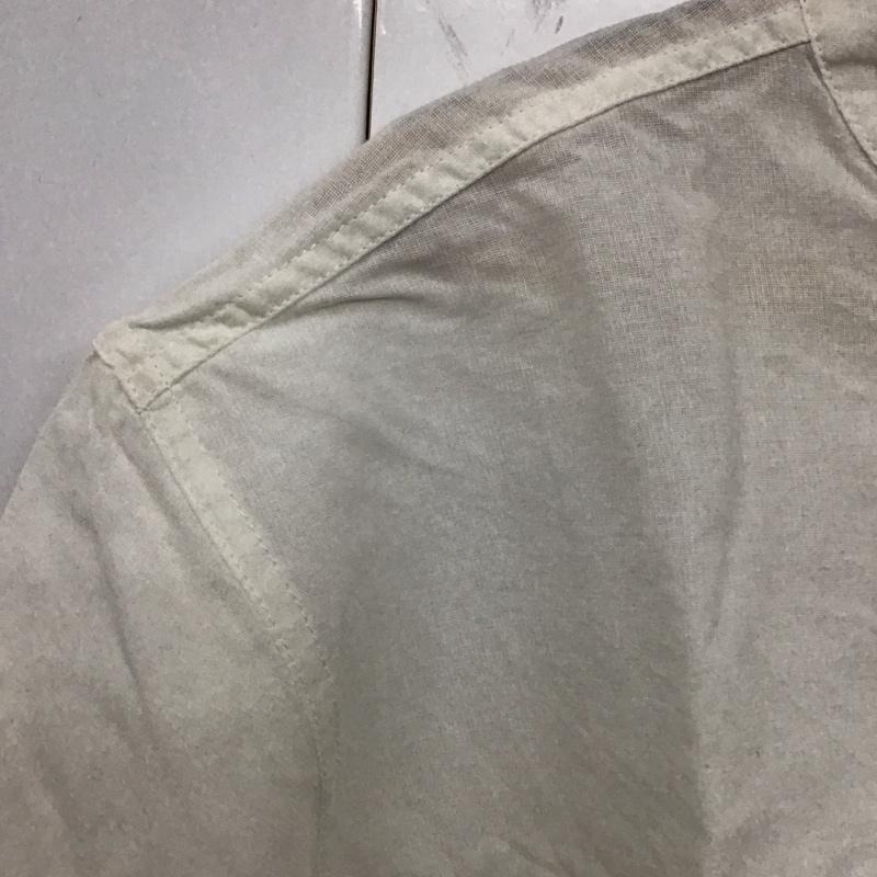 モンベル mont-bell シャツ、ブラウス 半袖 KAMICO L 無地 X ロゴ、文字 白 / ホワイト /  メンズ USED 古着 中古 10128504