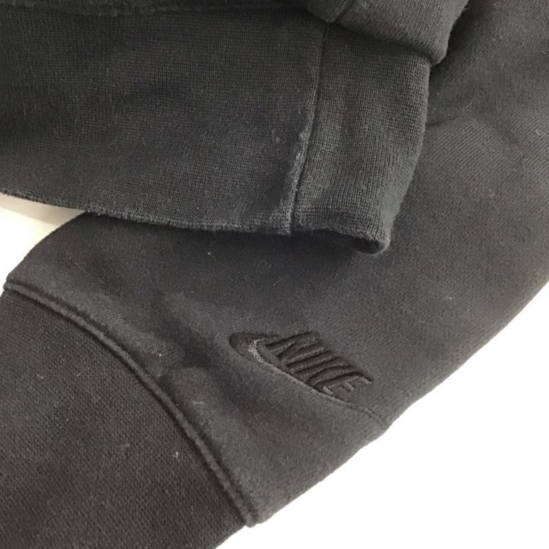 ナイキ NIKE トレーナー 長袖 bq6462-010 スウェット 長袖トレーナー ジャージ M ロゴ、文字 白 / ホワイト / X 黒 / ブラック /  メンズ USED 古着 中古 10113127