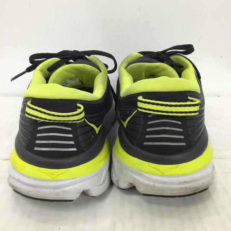 ホカオネオネ HOKA ONEONE スニーカー スニーカー BONDI 7 1110518 OGDW 26.5cm 26.5cm ロゴ、文字 紺 / ネイビー / X 黄 / イエロー / X 白 / ホワイト /  メンズ USED 古着 中古 10123995