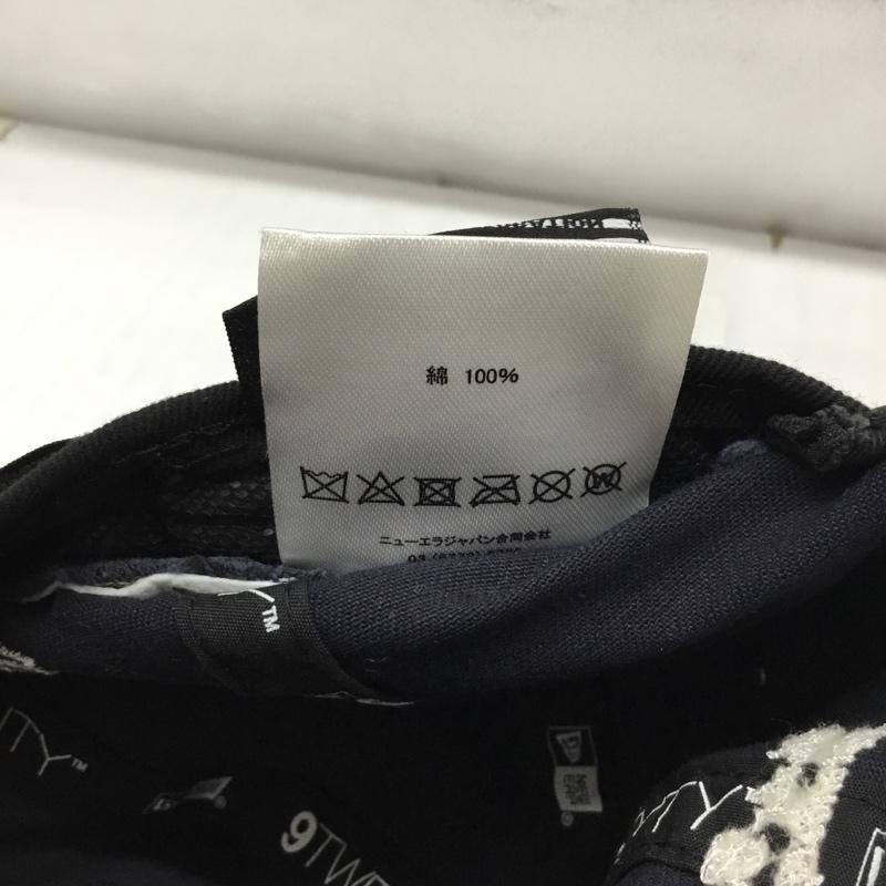 アンダーカバー UNDERCOVER 帽子 キャップ NEW ERA BEAR 9TWENTY ワンポイント 紺 / ネイビー /  メンズ USED 古着 中古 10109752