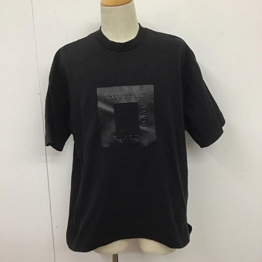 ザラ ZARA Tシャツ 半袖 5372 493 800 オーバーサイズ S ロゴ、文字 黒 / ブラック /  メンズ USED 古着 中古 10108176