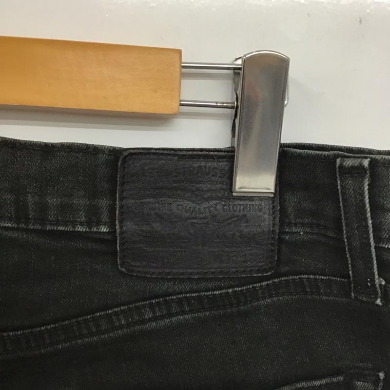 リーバイストラウスアンドコー Levi Strauss & co. パンツ デニム、ジーンズ デニムパンツ スリムパンツ カジュアルパンツ ストレッチパンツ 32インチ 無地 ダークグレー / ダークグレー /  メンズ USED 古着 中古 10148343