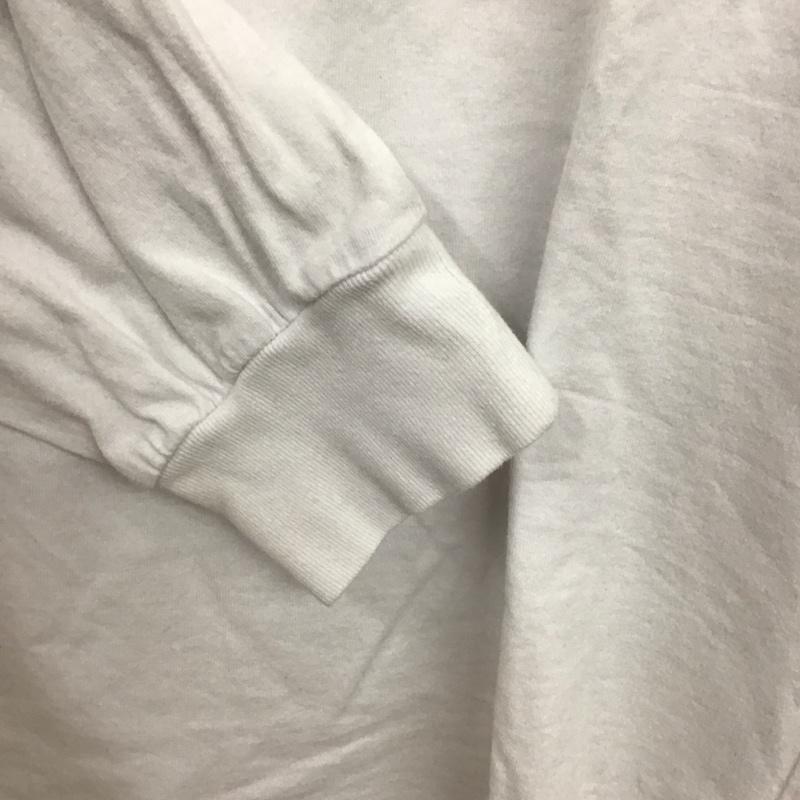 エクストララージ XLARGE カットソー 長袖 長袖カットソー プリントカットソー クルーネック M プリント 白 / ホワイト /  メンズ USED 古着 中古 10131002