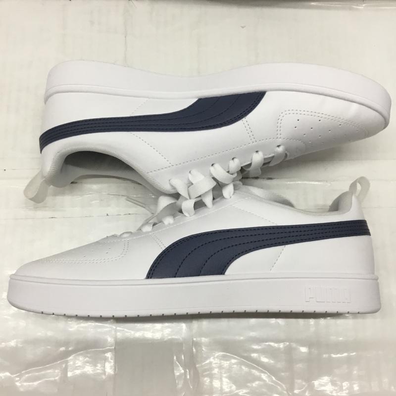 プーマ PUMA スニーカー スニーカー 387607-18 リッキー 28cm 28.0cm ロゴ、文字 白 / ホワイト / X 灰 / グレー /  メンズ USED 古着 中古 10119897