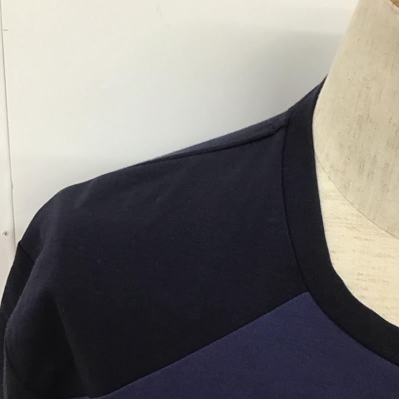 アデイインザライフ A Day in the Life Tシャツ 半袖 6217-699-1229 クルーネック S 無地 紺 / ネイビー / X 青 / ブルー / X 灰 / グレー /  メンズ USED 古着 中古 10111827