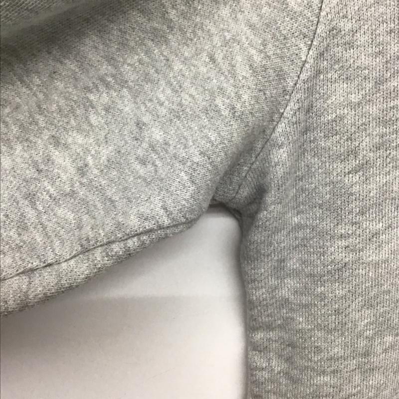 メゾンキツネ MAISON KITSUNE トレーナー 長袖 長袖トレーナー スウェット クルーネック プルオーバー S プリント 灰 / グレー /  レディース USED 古着 中古 10142665