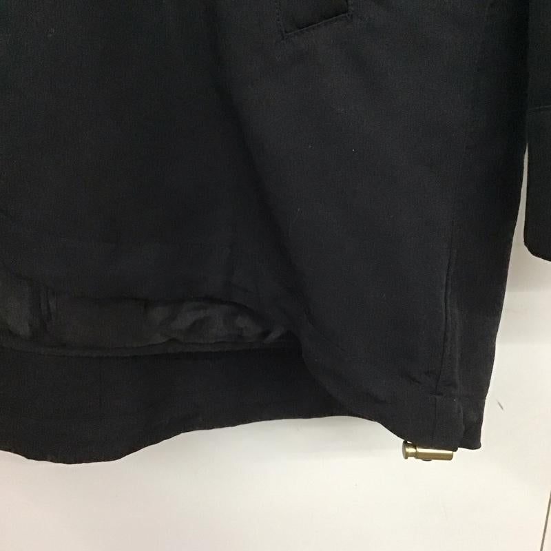 レプシィム LEPSIM ジャケット、上着 ジャンパー、ブルゾン ジップアップジャケットパーカー アウター L 無地 黒 / ブラック /  レディース USED 古着 中古 10145492