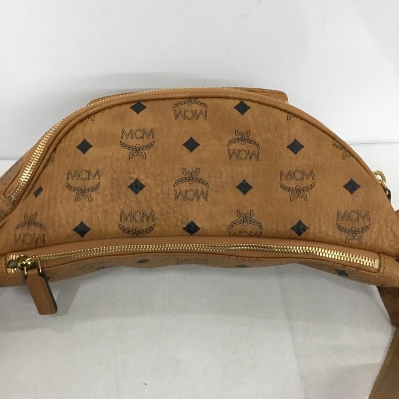 エムシーエム MCM ウエストバッグ ウエストバッグ MUZ9SFI22CO001 ボディバッグ 総柄 茶 / ブラウン /  メンズ USED 古着 中古 10141890