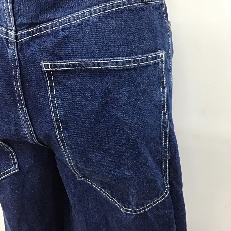 ザラ ZARA パンツ デニム、ジーンズ 34 無地 インディゴ / インディゴ /  レディース USED 古着 中古 10124887