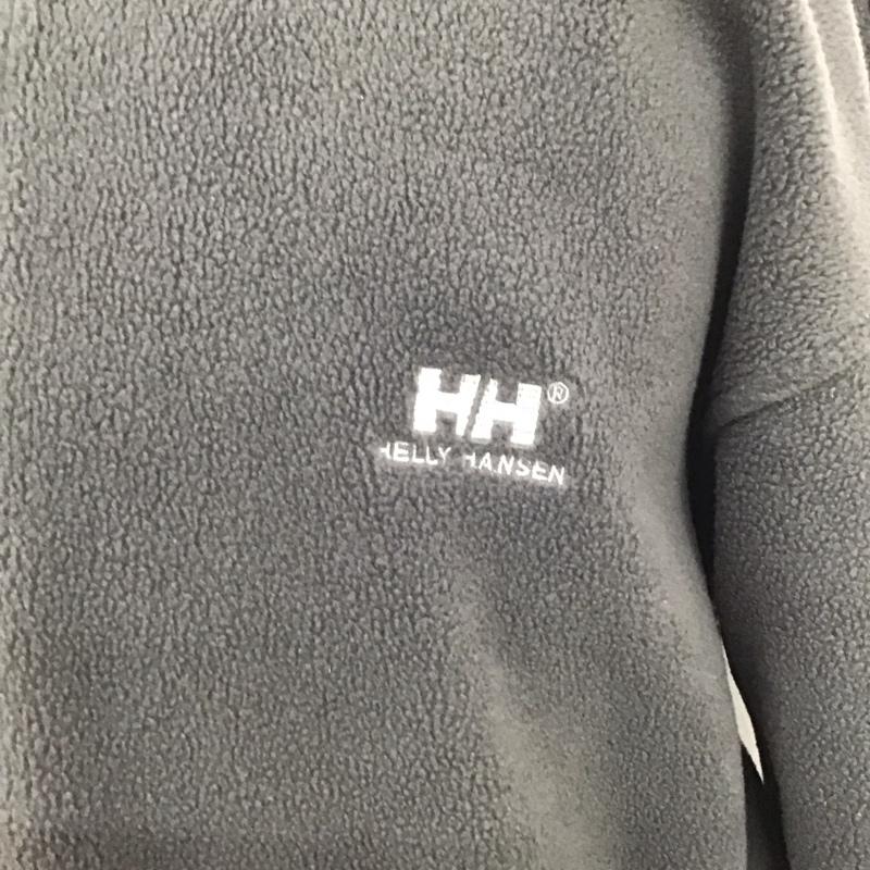 ヘリーハンセン HELLY HANSEN ジャケット、上着 ジャンパー、ブルゾン ジップアップフリースジャケット アウター カジュアルジャケット M ロゴ、文字 灰 / グレー /  メンズ USED 古着 中古 10108680