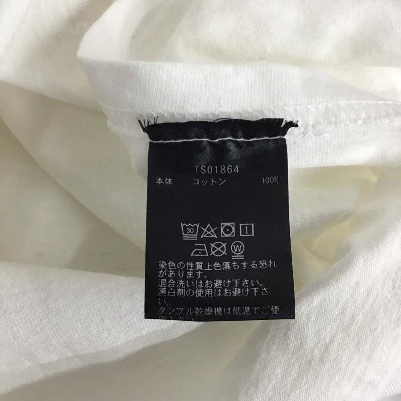 ハフ HUF カットソー 長袖 長袖カットソー プリントカットソー クルーネック XL プリント 白 / ホワイト /  メンズ USED 古着 中古 10126188