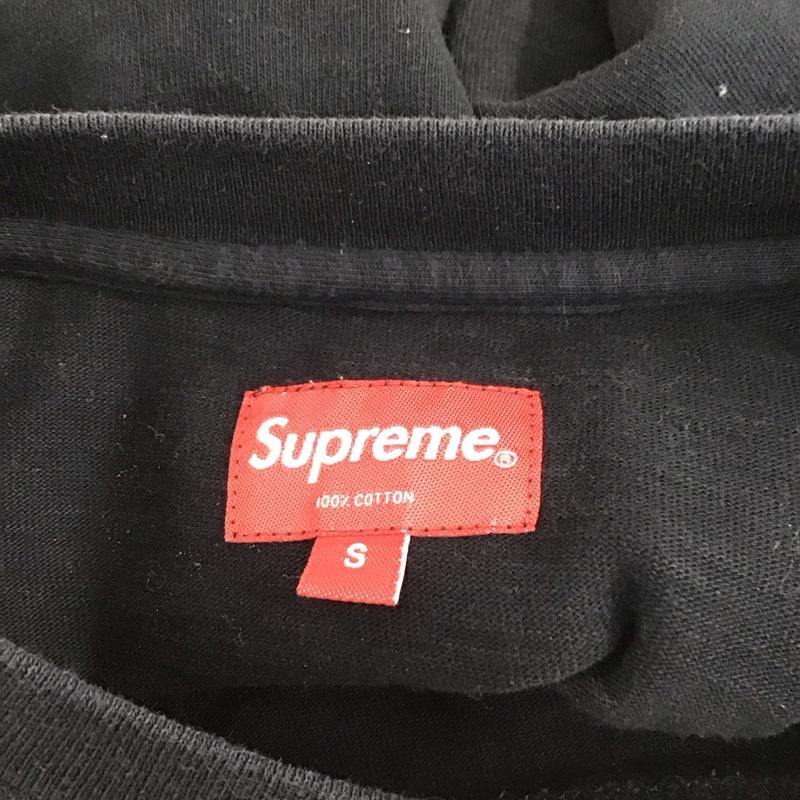 シュプリーム Supreme Tシャツ 半袖 S 無地 黒 / ブラック /  メンズ USED 古着 中古 10109178