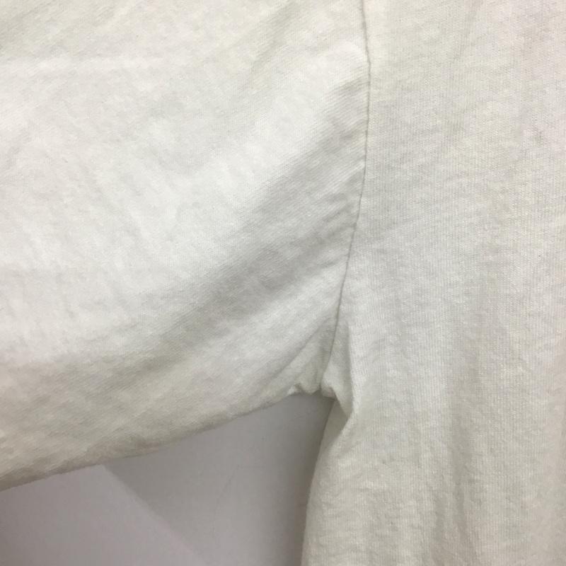 古着 USED Tシャツ 半袖 半袖カットソー プリントTシャツ クルーネックカットソー L プリント 白 / ホワイト /  メンズ USED 古着 中古 10132587