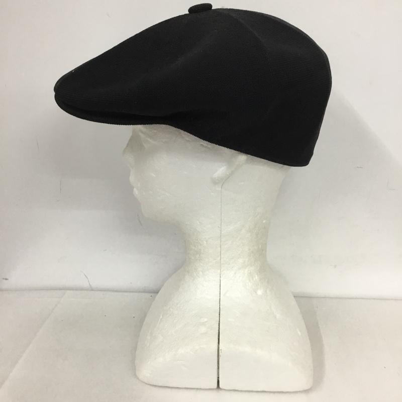カンゴール KANGOL 帽子 ハンチング K3192SM TROPIC GALAXY ロゴ、文字 黒 / ブラック /  メンズ USED 古着 中古 10124401