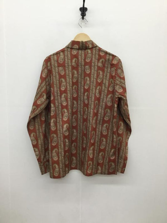 ニードルス Needles シャツ、ブラウス 長袖 Needles Classic shirt OT209 M 総柄 茶 / ブラウン /  メンズ USED 古着 中古 10127168