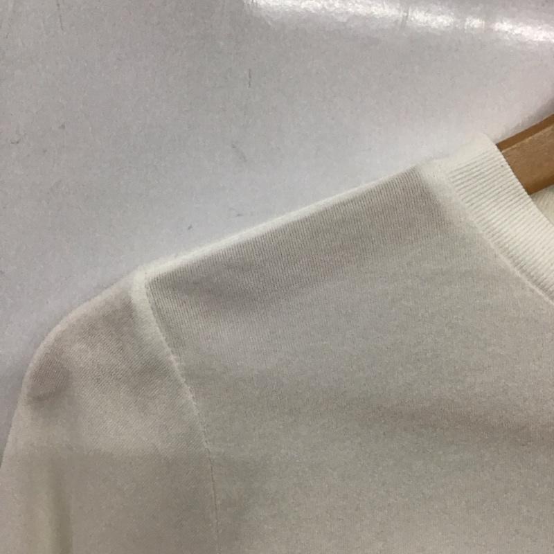 ポロラルフローレン POLO RALPH LAUREN カットソー 長袖 長袖カットソー プリントカットソー クルーネック L プリント 白 / ホワイト /  レディース USED 古着 中古 10136115