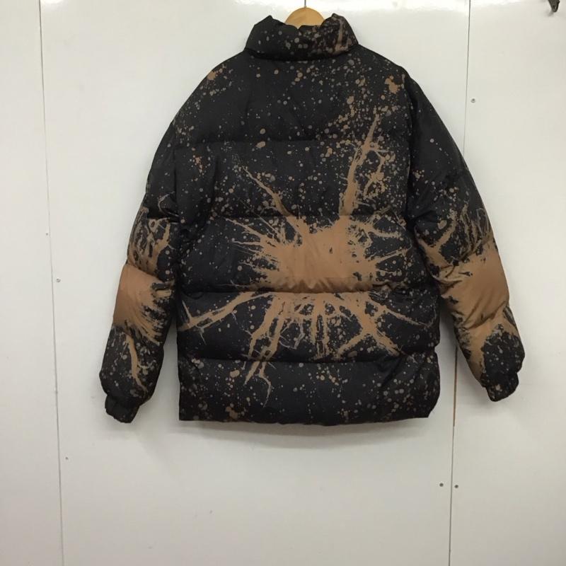 古着 USED ジャケット、上着 ジャンパー、ブルゾン アウター ジップアップジャケット XXL プリント 黒 / ブラック /  メンズ USED 古着 中古 10137097