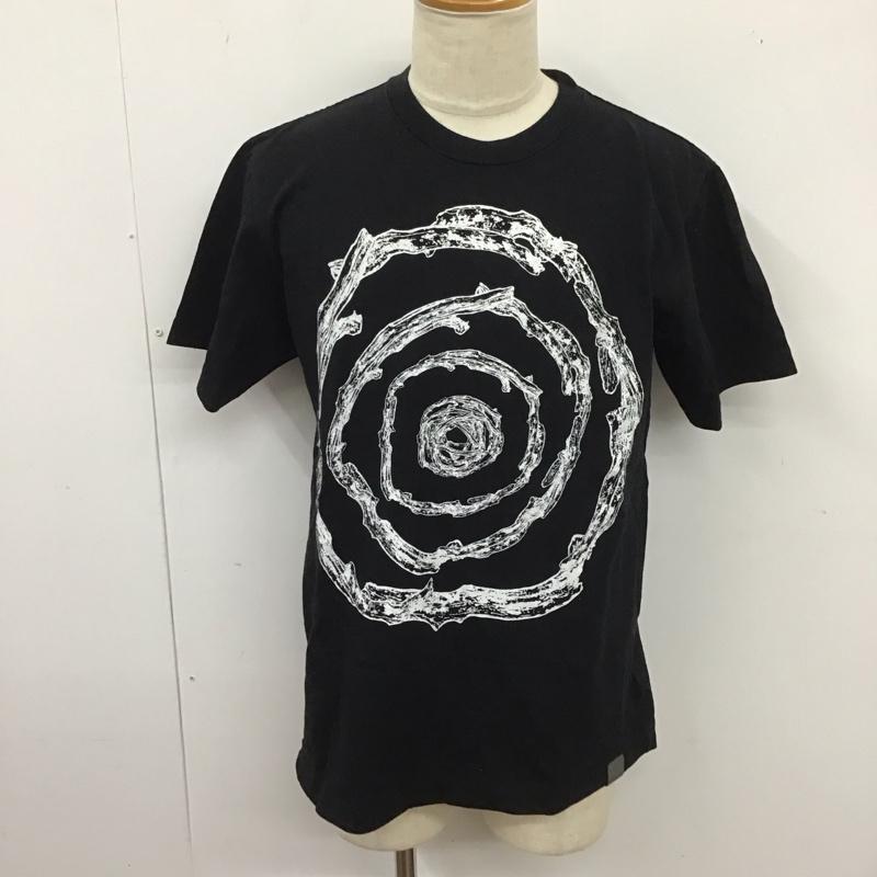 ホワイトマウンテニアリング WHITE MOUNTAINEERING Tシャツ 半袖 WM1173504 クルーネック バックロゴ 2 プリント 黒 / ブラック /  メンズ USED 古着 中古 10123005