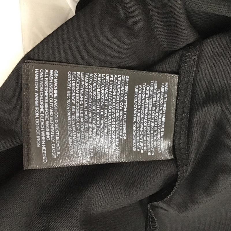 ザノースフェイス THE NORTH FACE Tシャツ 半袖 NF0A87NPJK3 XL ロゴ、文字 X プリント 黒 / ブラック / X 赤 / レッド /  メンズ USED 古着 中古 10132530