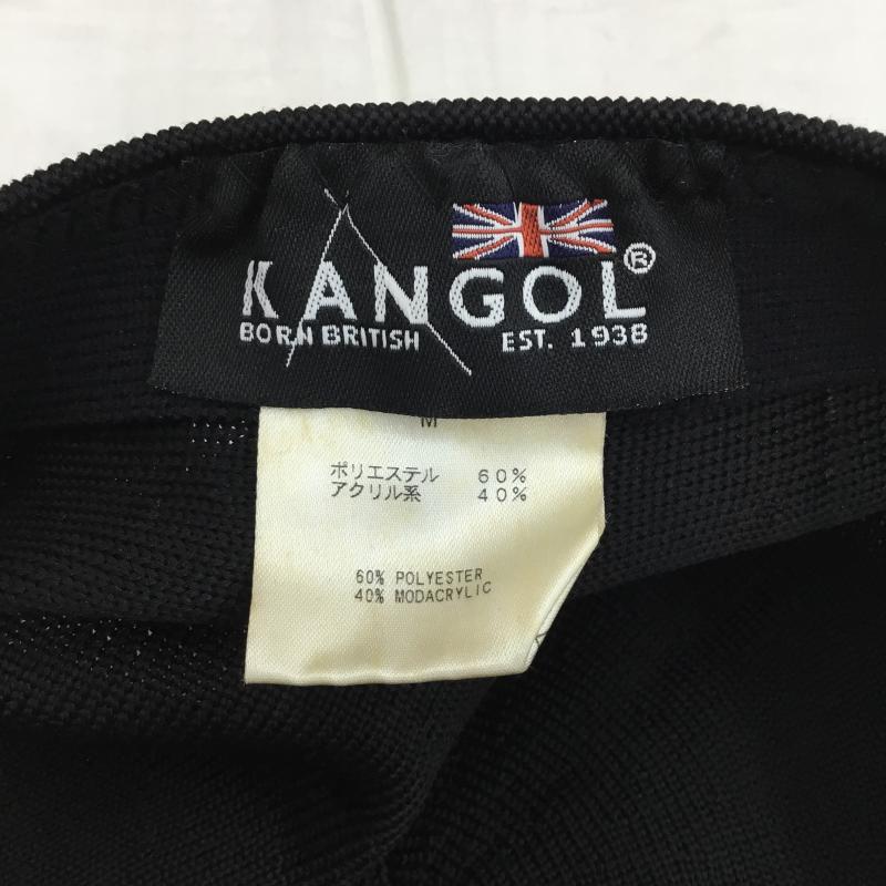 カンゴール KANGOL 帽子 ハンチング K3192SM FREE ロゴ、文字 黒 / ブラック /  メンズ USED 古着 中古 10134021