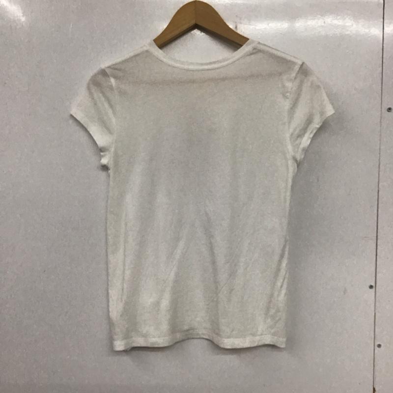 ポロラルフローレン POLO RALPH LAUREN Tシャツ 半袖 160cm ロゴ、文字 X プリント 白 / ホワイト /  ガールズ USED 古着 中古 10140366