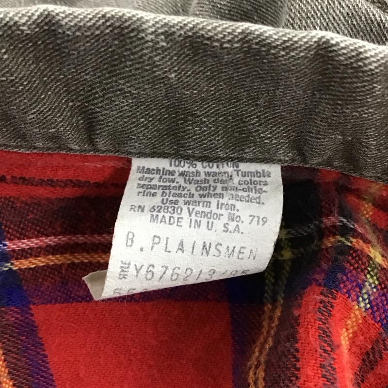エルエルビーン L.L.Bean シャツ、ブラウス 長袖 70s XL 無地 マルチカラー / マルチカラー /  メンズ USED 古着 中古 10123330