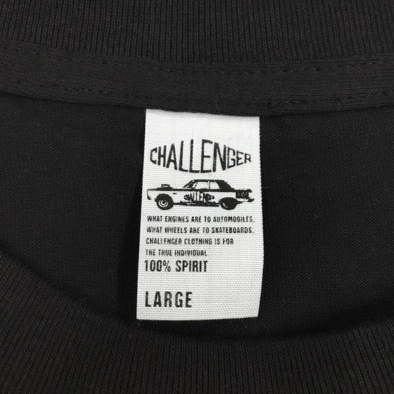 チャレンジャー CHALLENGER Tシャツ 半袖 CLG-TS-002 011 Gary YAMAMOTO Mix Logo Tee タグ付き L ロゴ、文字 黒 / ブラック /  メンズ USED 古着 中古 10109675