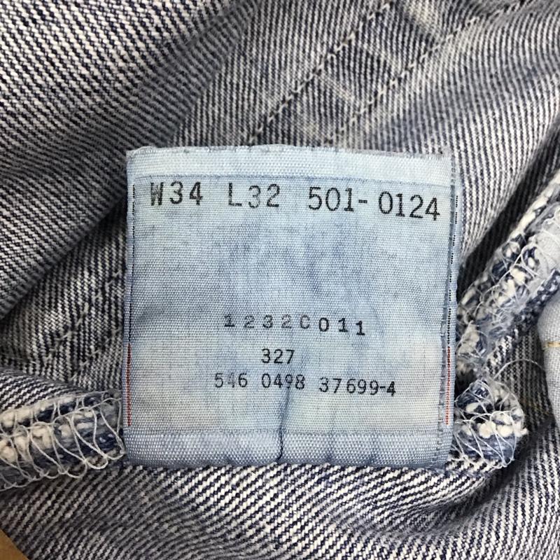 リーバイストラウスアンドコー Levi Strauss & co. パンツ デニム、ジーンズ デニムパンツ ストレートパンツ ワイドパンツ カジュアルパンツ 98年製 USA製 34 無地 インディゴ / インディゴ /  メンズ USED 古着 中古 10117441