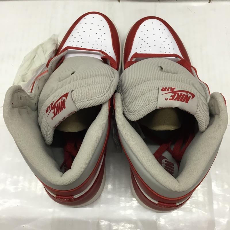 ナイキ NIKE スニーカー スニーカー DJ4891-061 WMNS AIR JORDAN 1 RETRO HIGH OG 26cm 箱有 26.0cm ロゴ、文字 白 / ホワイト / X 赤 / レッド /  メンズ USED 古着 中古 10117605