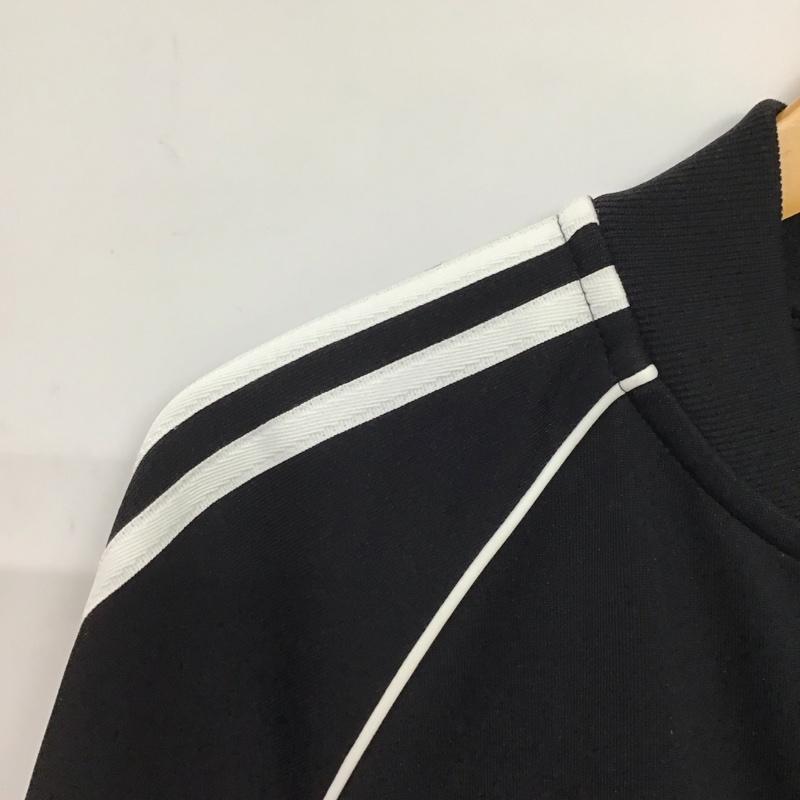 アディダス adidas ジャケット、上着 ジャンパー、ブルゾン cw1256 スーパースタートラックトップジャケット M ロゴ、文字 黒 / ブラック /  メンズ USED 古着 中古 10151300