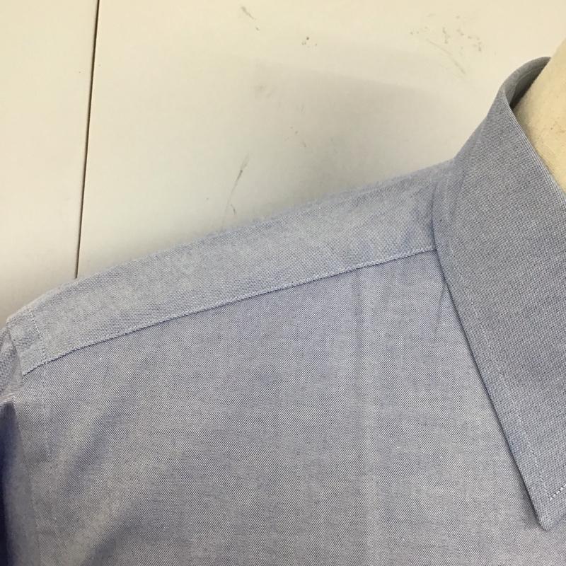 ブルックスブラザーズ BROOKS BROTHERS シャツ、ブラウス 長袖 長袖シャツ カラーシャツ ポケットシャツ 長袖カットソー 無地 水色 / ライトブルー /  メンズ USED 古着 中古 10113012
