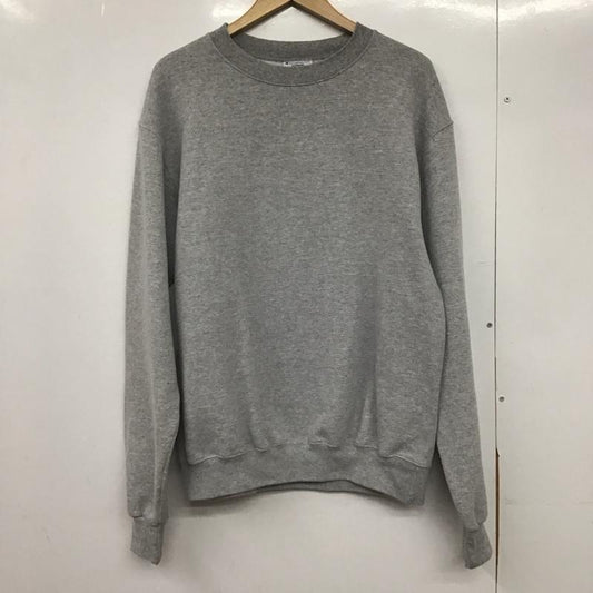 チャンピオン Champion トレーナー 長袖 長袖トレーナー スウェット クルーネック プルオーバー M 無地 灰 / グレー /  メンズ USED 古着 中古 10145945