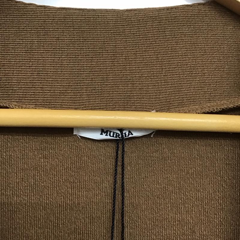 ムルーア MURUA カーディガン 長袖 011630001101 ロングガウン 長袖ロングカーディガン FREE 無地 茶 / ブラウン /  レディース USED 古着 中古 10146141