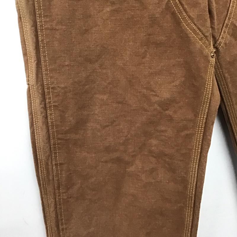 カーハート Carhartt パンツ デニム、ジーンズ ワイドパンツ カジュアルパンツ ワークパンツ 31インチ 無地 茶 / ブラウン /  メンズ USED 古着 中古 10147283