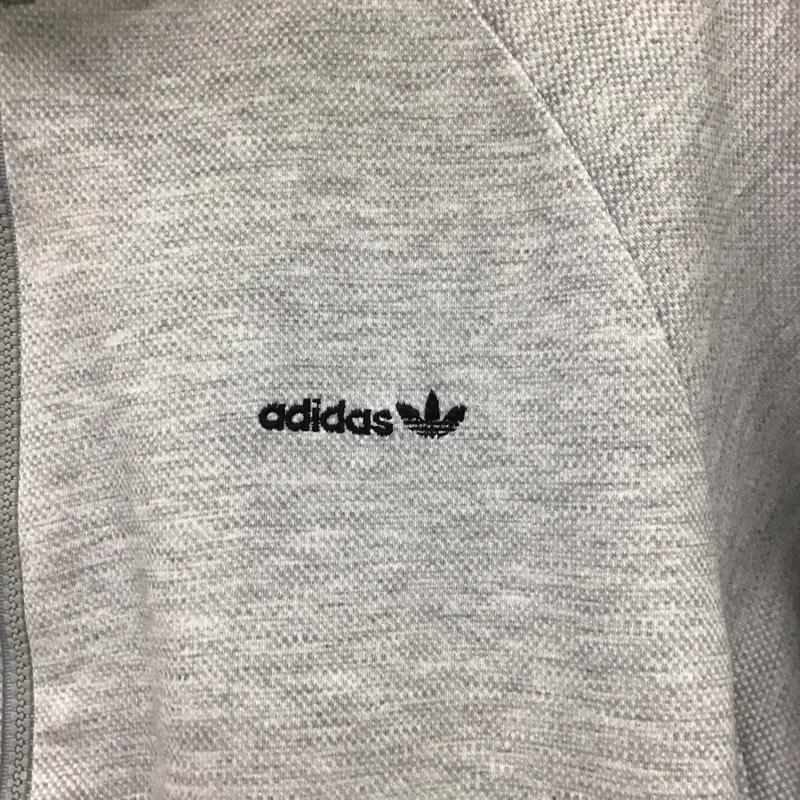 アディダス adidas ジャケット、上着 ジャケット、ブレザー デサント社　西ドイツ製　70s　トラックジャケット　サイズ3 M ロゴ、文字 灰 / グレー /  メンズ USED 古着 中古 10136555