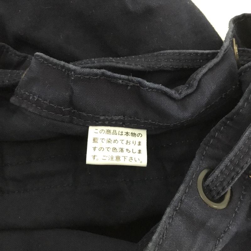 ポーター PORTER リュックサック、デイパック リュックサック、デイバッグ DEEP BLUE RUCKSACK 藍染め ロゴ、文字 インディゴ / インディゴ /  メンズ USED 古着 中古 10149681