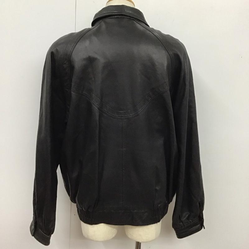 古着 USED ジャケット、上着 ジャケット、ブレザー ジップアップジャケット ジャンパー ジャケット カジュアルジャケット アウター 無地 黒 / ブラック /  メンズ USED 古着 中古 10123679