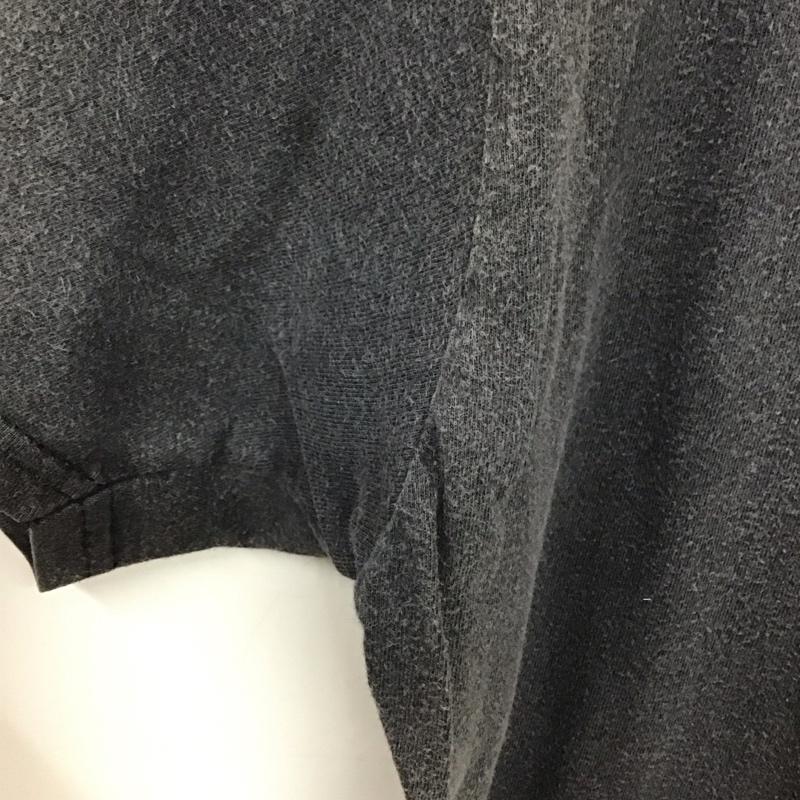 古着 USED Tシャツ 半袖 半袖カットソー プリントTシャツ クルーネックカットソー バンドTシャツ プリント ダークグレー / ダークグレー /  メンズ USED 古着 中古 10147587