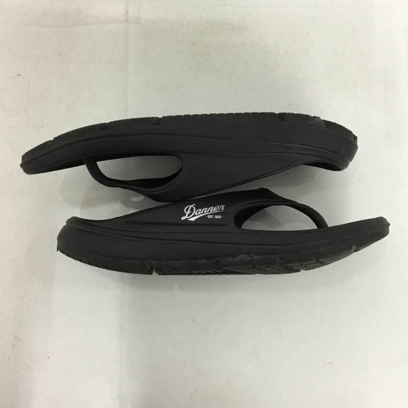 ダナー Danner サンダル サンダル MIZUGUMO FLIP リカバリーサンダル 10 ロゴ、文字 黒 / ブラック /  メンズ USED 古着 中古 10147423