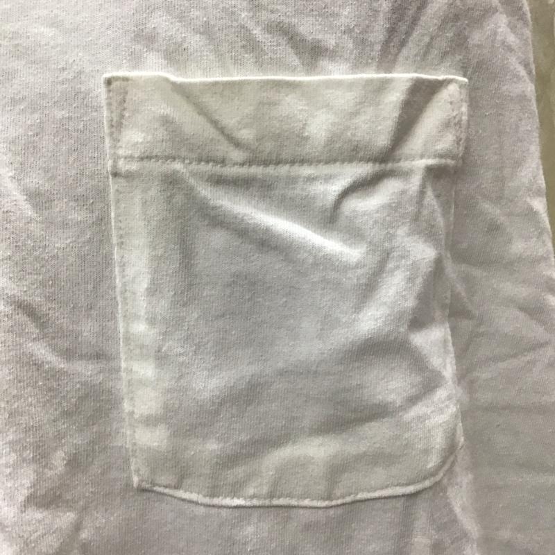 ギャップ GAP Tシャツ 半袖 ヘンリーネック L 無地 白 / ホワイト /  メンズ USED 古着 中古 10117054