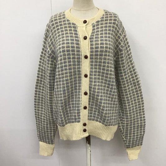 エルエルビーン L.L.Bean カーディガン 長袖 チェック マルチカラー / マルチカラー /  レディース USED 古着 中古 10121386