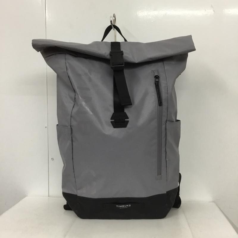 ティンバックツー TIMBUK2 リュックサック、デイパック リュックサック、デイバッグ 7231-3-3082 Etched Tuck Pack エッチドタックパック タグ付き ロゴ、文字 灰 / グレー /  メンズ USED 古着 中古 10132058