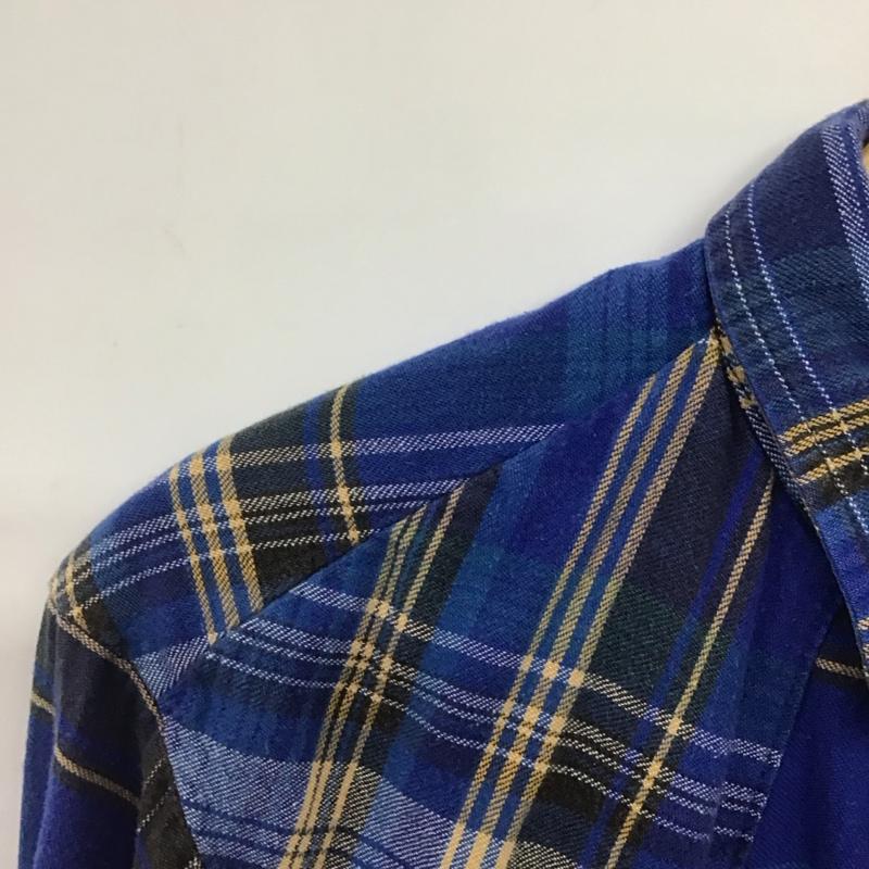 ファイブブラザー FIVE BROTHER シャツ、ブラウス 長袖 長袖シャツ チェックシャツ カラーシャツ L チェック マルチカラー / マルチカラー /  メンズ USED 古着 中古 10146102